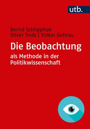 Die Beobachtung als Methode in der Politikwissenschaft von Gehrau,  Volker, Schlipphak,  Bernd, Treib,  Oliver