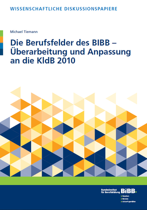 Die Berufsfelder des BIBB – Überarbeitung und Anpassung an die KldB 2010 von Tiemann,  Michael