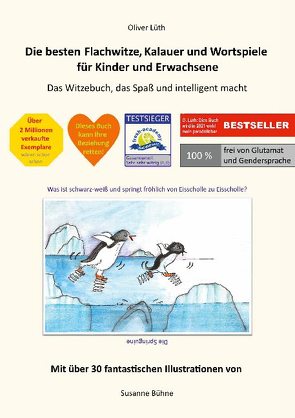 Die besten Flachwitze, Kalauer und Wortspiele für Kinder und Erwachsene von Lüth,  Oliver