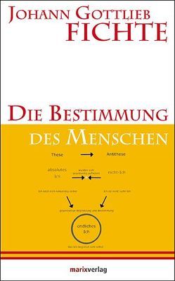 Die Bestimmung des Menschen von Asmuth,  Christoph, Fichte,  Johann Gottlieb