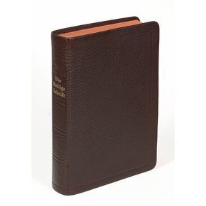Die Bibel – größere Taschenbibel (Leder, braun) von Christliche Schriftenverbreitung,  e.V.