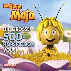 Die Biene Maja (CGI) / Die Biene Maja – Die große 5CD-Hörspielbox Vol. 1 von Hagemeister,  Claudius, Herrenbrück,  Anja, Ullmann,  Jan