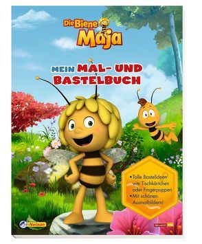 Die Biene Maja: Mein Mal- und Bastelbuch von Leintz,  Laura
