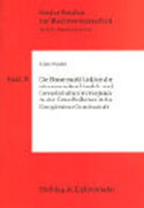 Die Binnenmarktfunktion der schweizerischen Handels- und Gewerbefreiheit im Vergleich zu den Grundfreiheiten in der Europäischen Gemeinschaft von Wunder,  Kilian