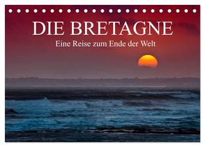 Die Bretagne – Eine Reise zum Ende der Welt / CH-Version (Tischkalender 2024 DIN A5 quer), CALVENDO Monatskalender von Probst,  Helmut