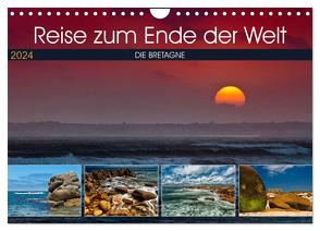 Die Bretagne – Eine Reise zum Ende der Welt (Wandkalender 2024 DIN A4 quer), CALVENDO Monatskalender von Probst,  Helmut