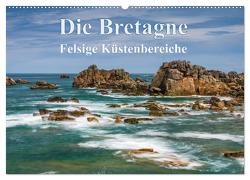 Die Bretagne – Felsige Küstenbereiche (Wandkalender 2024 DIN A2 quer), CALVENDO Monatskalender von Hoffmann,  Klaus