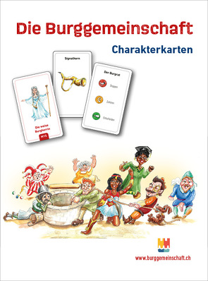 Die Burggemeinschaft – Charakterkarten T von Greisser,  Johannes, Gut,  Joëlle, Weber,  Adrian