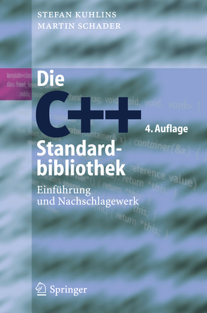 Die C++-Standardbibliothek von Kuhlins,  Stefan, Schader,  Martin