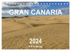 Die Canarischen Inseln – Gran Canaria (Tischkalender 2024 DIN A5 quer), CALVENDO Monatskalender von & Kalenderverlag Monika Müller,  Bild-