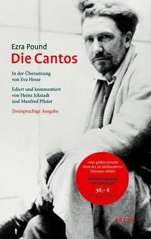 Die Cantos von Hesse,  Eva, Ickstadt,  Heinz, Pfister,  Manfred, Pound,  Ezra