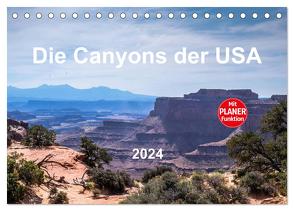 Die Canyons der USA (Tischkalender 2024 DIN A5 quer), CALVENDO Monatskalender von Brückmann MIBfoto,  Michael