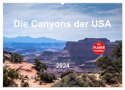 Die Canyons der USA (Wandkalender 2024 DIN A2 quer), CALVENDO Monatskalender von Brückmann MIBfoto,  Michael