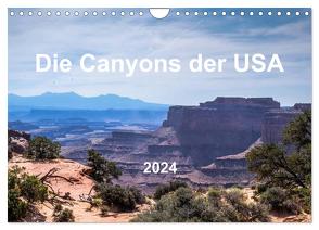 Die Canyons der USA (Wandkalender 2024 DIN A4 quer), CALVENDO Monatskalender von MIBfoto,  MIBfoto