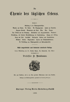 Die Chemie des täglichen Lebens von Heppe,  Gustav, Schwartze,  Theodor, Zoellner,  Julius