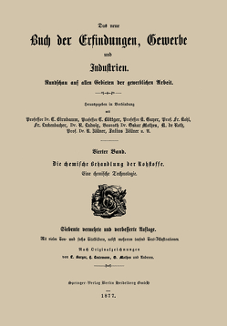 Die chemische Behandlung der Rohstoffe von Luckenbacher,  Franz, Roth,  Karl de, Zoellner,  Julius