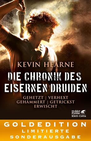 Die Chronik des Eisernen Druiden. Goldedition Bände 1-5 von Hearne,  Kevin, Mader,  Friedrich, Wagner,  Alexander