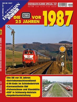 Die DB vor 25 Jahren – 1987