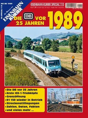 Die DB vor 25 Jahren – 1989