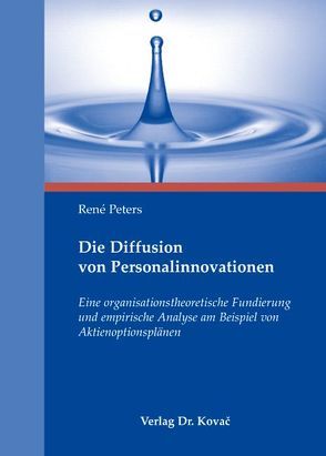 Die Diffusion von Personalinnovationen von Peters,  René
