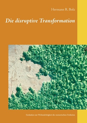Die disruptive Transformation von Bolz,  Hermann R.