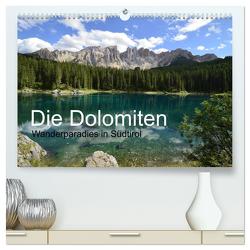 Die Dolomiten – Wanderparadies in Südtirol (hochwertiger Premium Wandkalender 2024 DIN A2 quer), Kunstdruck in Hochglanz von Barig,  Joachim