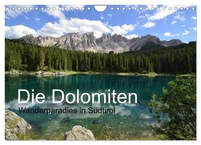 Die Dolomiten – Wanderparadies in Südtirol (Wandkalender 2024 DIN A4 quer), CALVENDO Monatskalender von Barig,  Joachim