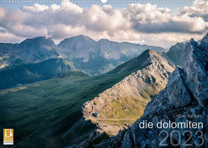 die dolomiten (Wandkalender 2023 DIN A2 quer) von Kohlem,  Arno