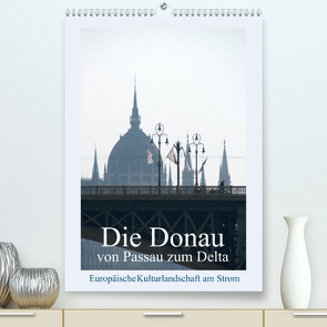 Die Donau von Passau zum Delta (Premium, hochwertiger DIN A2 Wandkalender 2023, Kunstdruck in Hochglanz) von J. Richtsteig,  Walter