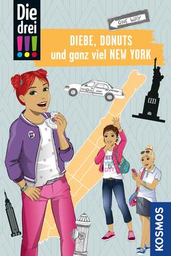 Die drei !!!, Diebe, Donuts und ganz viel New York (drei Ausrufezeichen) von Ambach,  Jule, Biber,  Ina, Misselwitz,  Franziska