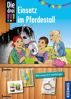 Die drei !!!, Einsatz im Pferdestall (drei Ausrufezeichen) von Biber,  Ina, Erlhoff,  Kari, Helmreich,  Karin