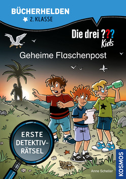 Die drei ??? Kids, Bücherhelden 2. Klasse, Geheime Flaschenpost von Gumpert,  Steffen, Scheller,  Anne