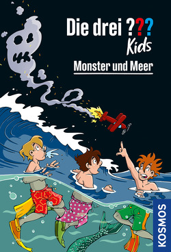 Die drei ??? Kids, Monster und Meer von Blanck,  Ulf, Kampmann,  Stefani, Pfeiffer,  Boris, Schmidt,  Kim