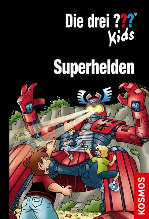 Die drei ??? Kids, Superhelden (drei Fragezeichen Kids) von Blanck,  Ulf, Juch,  Harald, Pfeiffer,  Boris, Saße,  Jan