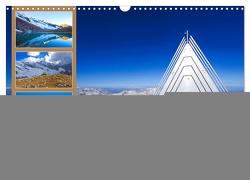 Die Dreiherrenspitze 3499m (Wandkalender 2024 DIN A3 quer), CALVENDO Monatskalender von Kramer,  Christa