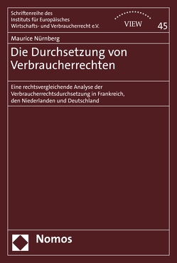 Die Durchsetzung von Verbraucherrechten von Nürnberg,  Maurice