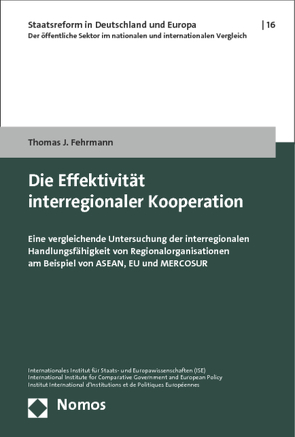 Die Effektivität interregionaler Kooperation von Fehrmann,  Thomas J.