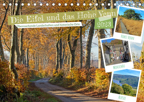 Die Eifel und das Hohe Venn (Tischkalender 2023 DIN A5 quer) von Braunleder,  Gisela