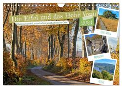 Die Eifel und das Hohe Venn (Wandkalender 2024 DIN A4 quer), CALVENDO Monatskalender von Braunleder,  Gisela