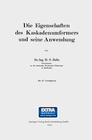 Die Eigenschaften des Kaskadenumformers und seine Anwendung von Hallo,  Herman S.