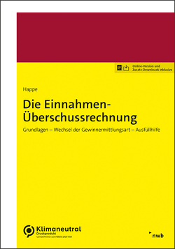 Die Einnahmen-Überschussrechnung von Happe,  Rüdiger