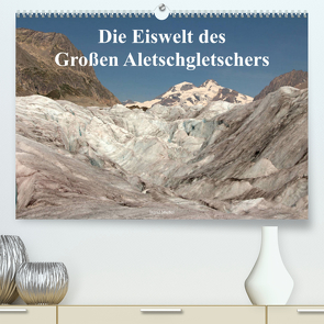 Die Eiswelt des Großen Aletschgletschers (Premium, hochwertiger DIN A2 Wandkalender 2023, Kunstdruck in Hochglanz) von Michel,  Ingrid