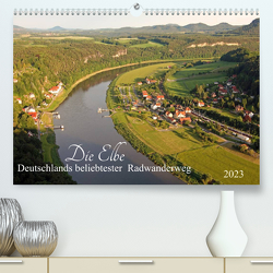 Die Elbe – Deutschlands beliebtester Radwanderweg (Premium, hochwertiger DIN A2 Wandkalender 2023, Kunstdruck in Hochglanz) von www.MatthiasHanke.de