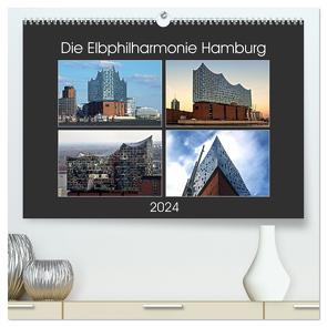 Die Elbphilharmonie Hamburg (hochwertiger Premium Wandkalender 2024 DIN A2 quer), Kunstdruck in Hochglanz von Mirko Weigt,  Hamburg,  ©