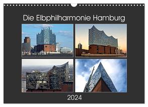 Die Elbphilharmonie Hamburg (Wandkalender 2024 DIN A3 quer), CALVENDO Monatskalender von Mirko Weigt,  Hamburg,  ©