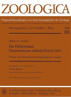 Die Elefantenlaus – Haematomyzus elefantis Piaget 1869 von Weber,  Hermann, Wenk,  Peter