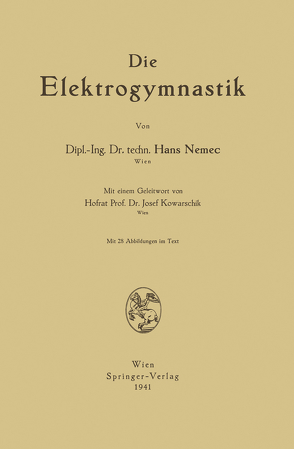 Die Elektrogymnastik von Nemec,  Hans