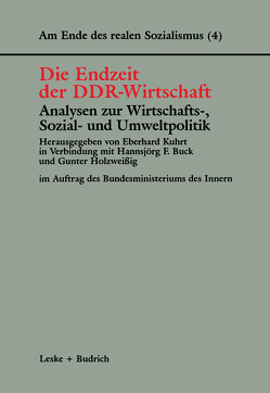Die Endzeit der DDR-Wirtschaft — Analysen zur Wirtschafts-, Sozial- und Umweltpolitik von Buck,  Hannsjörg F., Holzweissig,  Gunter, Kuhrt,  Eberhard