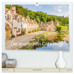 Die englischen Cotswolds (hochwertiger Premium Wandkalender 2024 DIN A2 quer), Kunstdruck in Hochglanz von Perner,  Stefanie