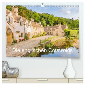 Die englischen Cotswolds (hochwertiger Premium Wandkalender 2024 DIN A2 quer), Kunstdruck in Hochglanz von Perner,  Stefanie